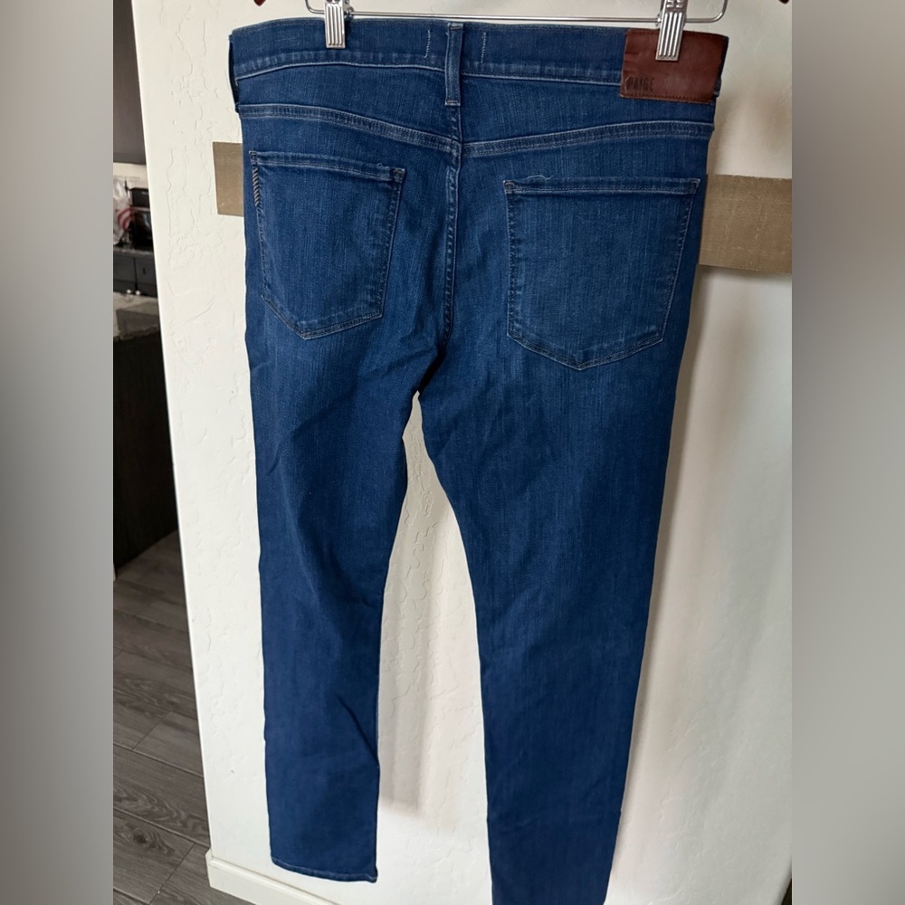 PAIGE|Women’s Dark Blue Skinny Jeans (no distressing) size 33•••closet staple - Picture 4 of 13